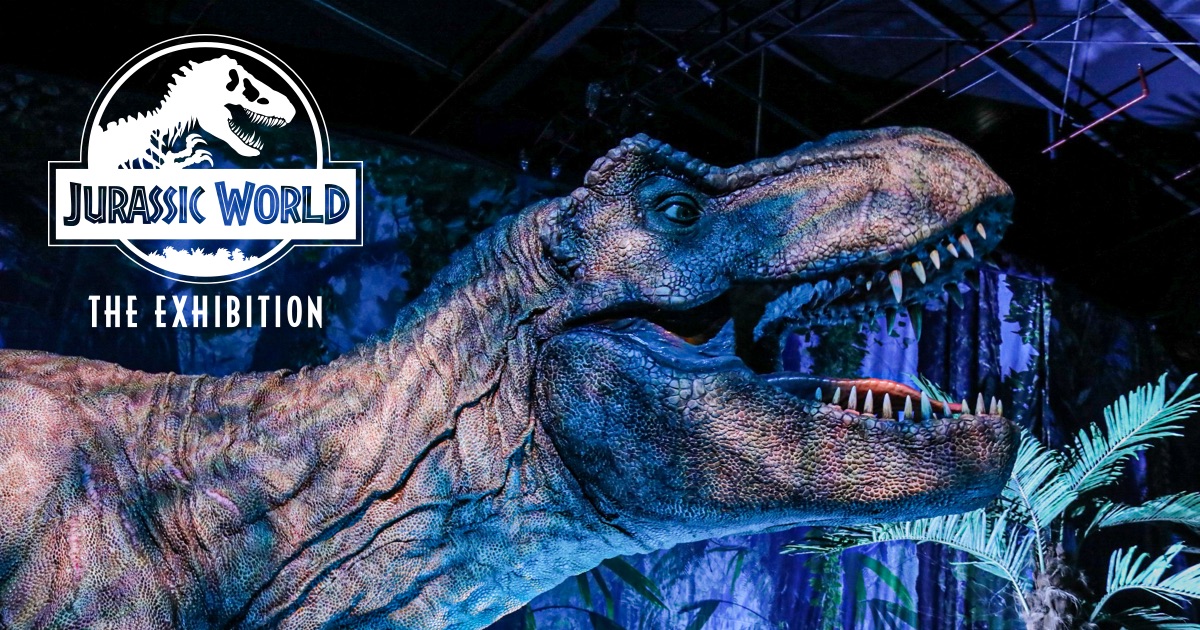 groupon jurassic world exhibition